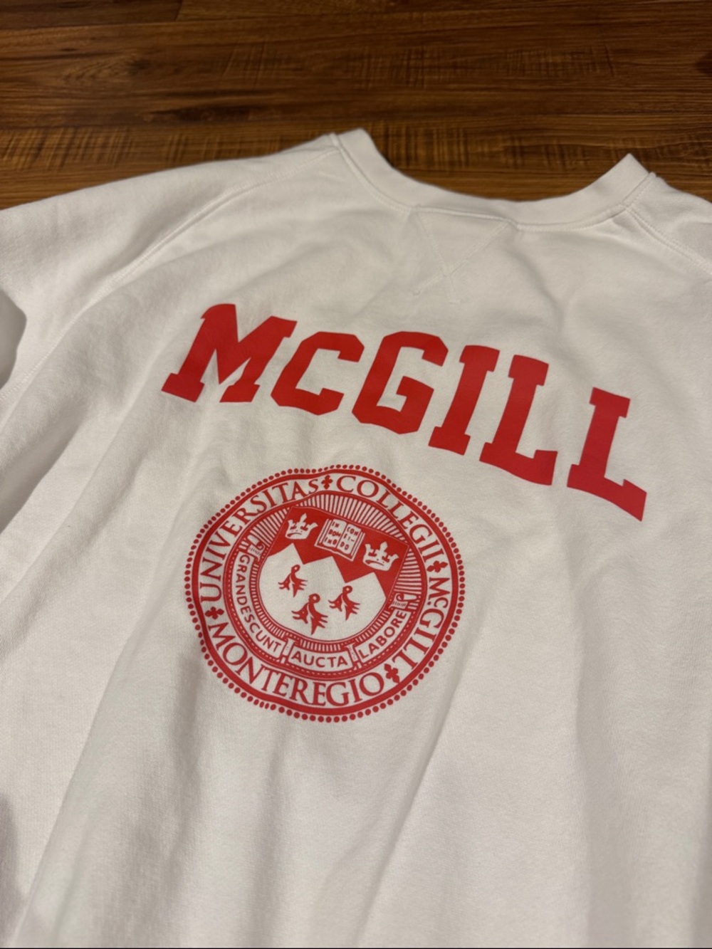 NWOT McGill College Crewneck
